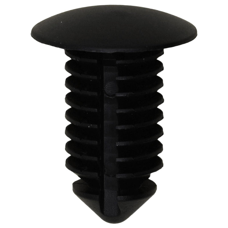 3/8"x3/4" Black Nylon Trim Panel Retainer, 5/8" Head