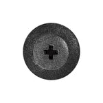 8mmx12mm Black Push-Type Retainer, 18mm Head