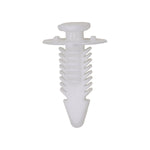 5/16"x7/8" White Nylon Trim Panel Retainer, 1/2" Head
