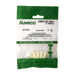 5/16"x7/8" White Nylon Trim Panel Retainer, 1/2" Head