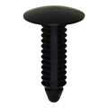 5/16"x1-1/16" Black Nylon Shield Panel Retainer, 11/16" Head