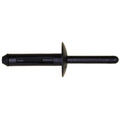 1/4" Black Nylon Rivet, 5/32", 5/32" - 3/8" Grip Range