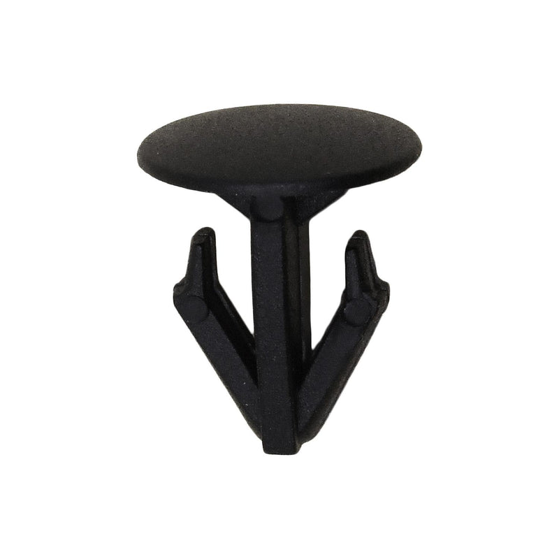 7.5mmx10mm Black Nylon Hood Insulation Retaining Clip, 10mm Head
