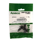 10mmx25mm Black Push-Type Front And Rear Bumper Retainer, 20mm Head