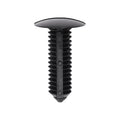 11/32"x1-3/16" Black Nylon Bumper Fascia Retainer, 3/4" Head