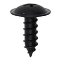 M5-2.12x15mm Phillips Truss Head Tapping Screw, Type A/AB, Black Phosphate
