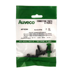 #14x3/4" Slotted Hex Head Flange Washer License Plate Screw, Type A/AB, 1/2" Washer, Black E-Coat