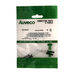 5/32" Split-Type Rivet Aluminum, 3/64"-1/4" Grip, Black Aluminum Body, Aluminum Mandrel, 5/16" Flange Diam