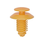 3/8"x11/16" Yellow Nylon Door Trim Panel Retainer, 3/4" Head