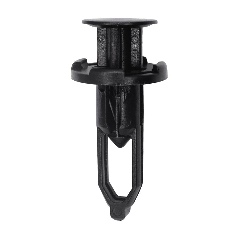 9mmx28mm Black Push-Type Retainer, 18mm Head