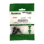 9mmx28mm Black Push-Type Retainer, 18mm Head