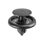 7mmx8mm Black Push-Type Retainer, 20mm Head