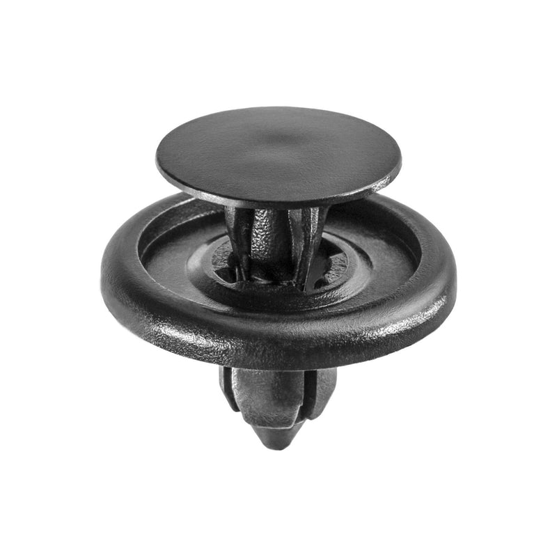 7mmx8mm Black Push-Type Retainer, 20mm Head
