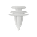 5/16"x9/16" White Nylon Door Trim Panel Retainer, 23/32" Head