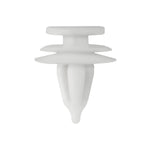 5/16"x9/16" White Nylon Door Trim Panel Retainer, 23/32" Head