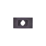 1/4"-20 Flat Nut, Phosphate