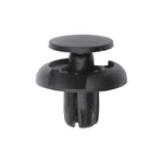 8mmx10mm Black Nylon Push-Type Retainer, 20mm Head