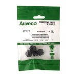 8mmx10mm Black Nylon Push-Type Retainer, 20mm Head