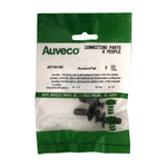 8mmx21mm Black Push-Type Retainer, 20mm Head