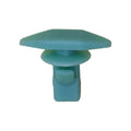 5mmx10mm Green Nylon Weatherstrip Retainer Head Size