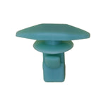 5mmx10mm Green Nylon Weatherstrip Retainer Head Size