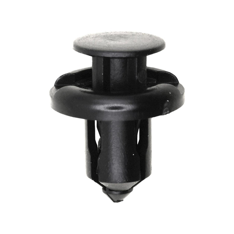 10mmx13mm Black Push-Type Retainer, 20mm Head