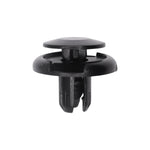 8mmx11mm Black Push-Type Retainer, 20mm Head