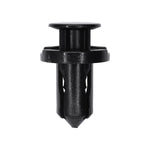 10mmx15mm Black Push-Type Retainer, 18mm Head