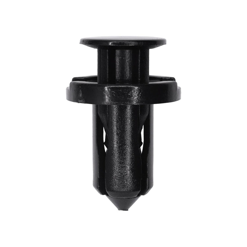 10mmx15mm Black Push-Type Retainer, 18mm Head