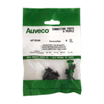 10mmx15mm Black Push-Type Retainer, 18mm Head