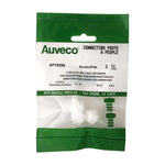9mmx15mm White Nylon Trim Panel Retainer, 20mm Head