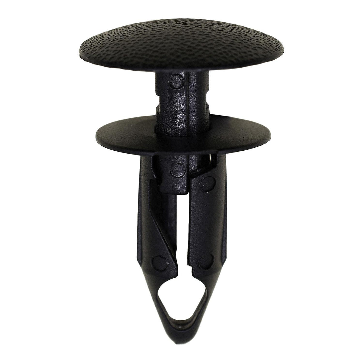 9mmx21mm Black Rear Bumper Cover Retainer, 20mm Head