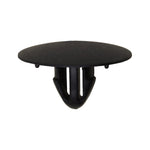 9mmx10mm Black Nylon Hood Insulation Clip, 25mm Head