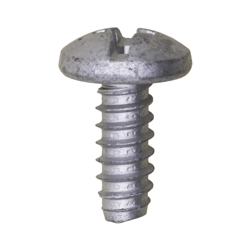 M6.3-1.81 Duo-Drive Truss Head License Plate Screw, 14mm Head, Dacromet 320