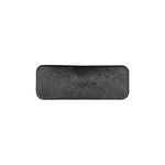 5/16"x9/16" Black Nylon Rocker Panel Molding Clip Head Size, 15/32"x1-5/16" Head