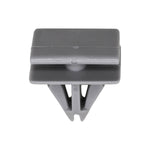 7/16"x9/16" Gray Nylon Rocker Panel Clip, 9/16" X 3/4"