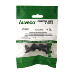 11/32"x13/16" Black Nylon Trim Panel Retainer, 3/4" Head