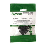 8mmx12mm Black Nylon Hood Insulation Retainer, 30mm Head