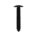 5/16"x1-3/4" Black Nylon Mud Flap Retainer, 11/16" Head