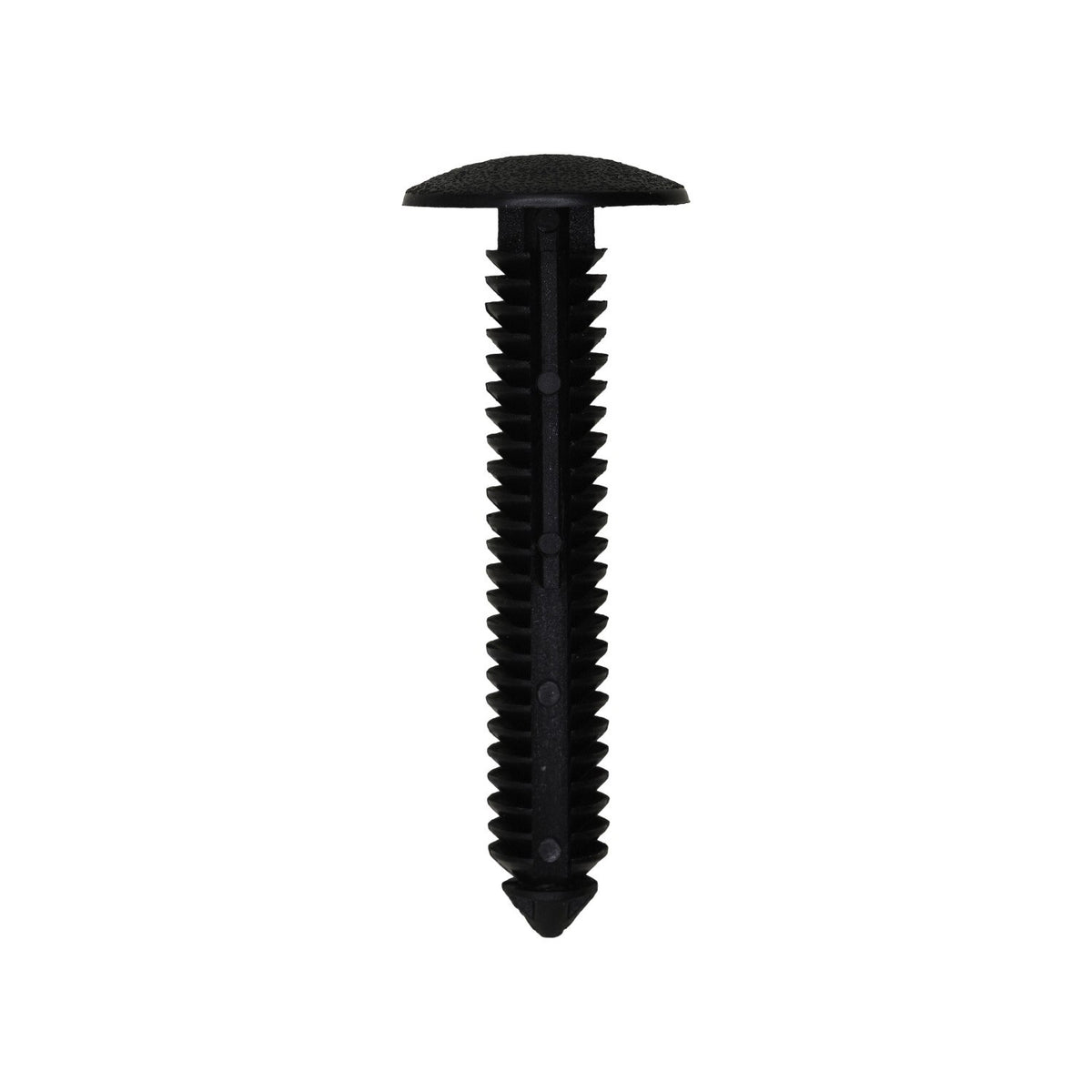 5/16"x1-3/4" Black Nylon Mud Flap Retainer, 11/16" Head