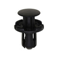 9mmx12mm Black Push-Type Retainer, 18mm Head