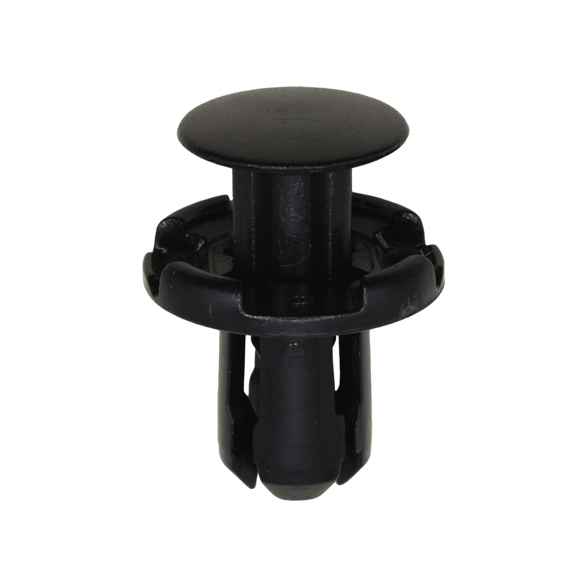 9mmx12mm Black Push-Type Retainer, 18mm Head