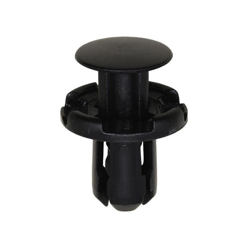 9mmx12mm Black Push-Type Retainer, 18mm Head