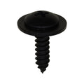 M4.8-1.61x19mm Phillips Round Head SEMS Specialty Screw, Type A/AB, 16mm Washer, Black E-Coat