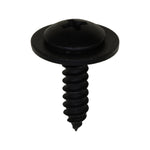 M4.8-1.61x19mm Phillips Round Head SEMS Specialty Screw, Type A/AB, 16mm Washer, Black E-Coat
