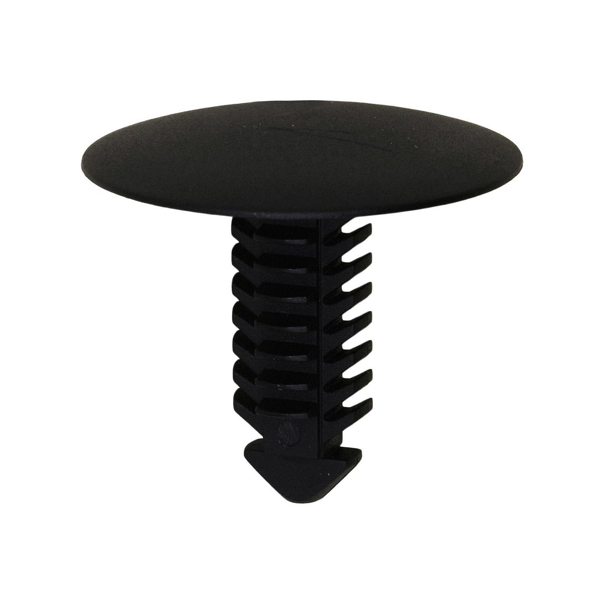 5/16"x13/16" Black Nylon Door Frame Spacer Retainer, 1" Head