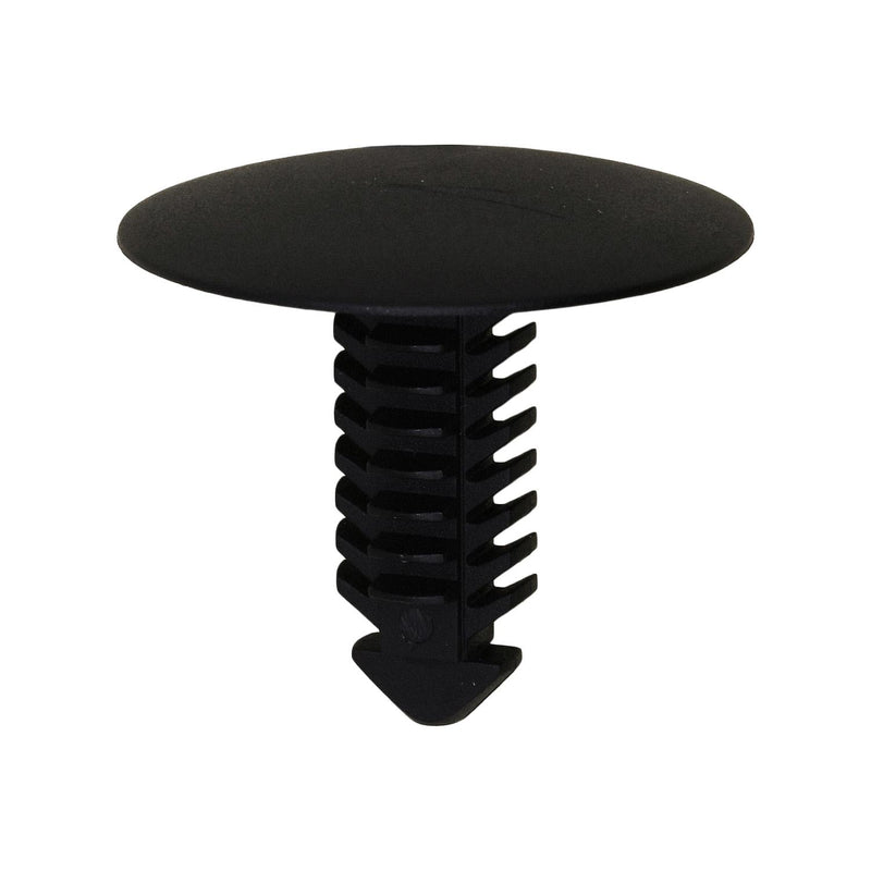 5/16"x13/16" Black Nylon Door Frame Spacer Retainer, 1" Head