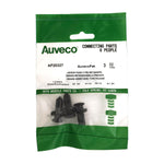 9mmx22mm Black Bumper Fascia Retainer 22M, 18mm Head
