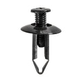 8mmx22mm Black Push-Type Retainer, 20mm Head