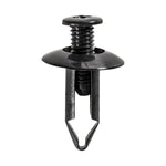 8mmx22mm Black Push-Type Retainer, 20mm Head